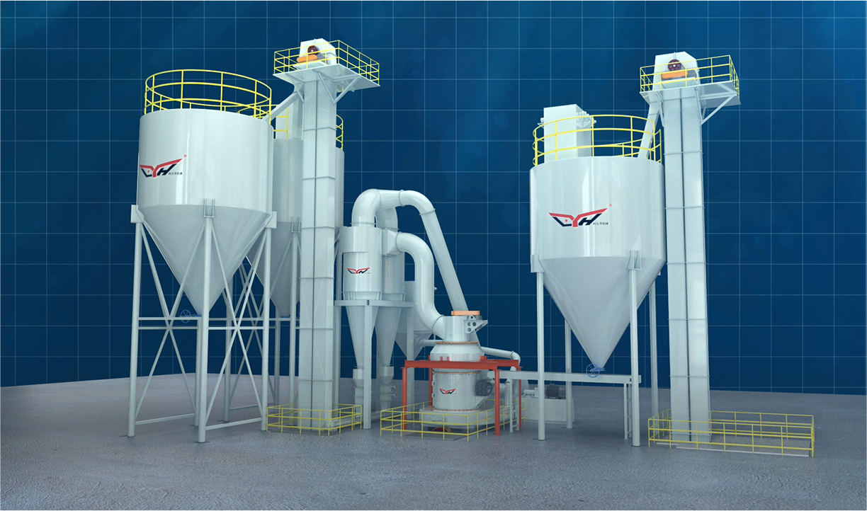 LYH998 4 롤러 레이몬드 그라인딩 진자 밀